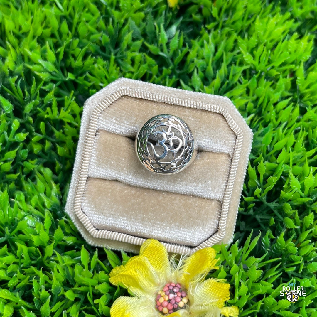 Bague Argent Aum/Om