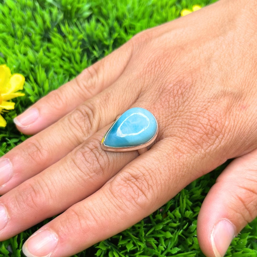 Bague Argent Larimar #20