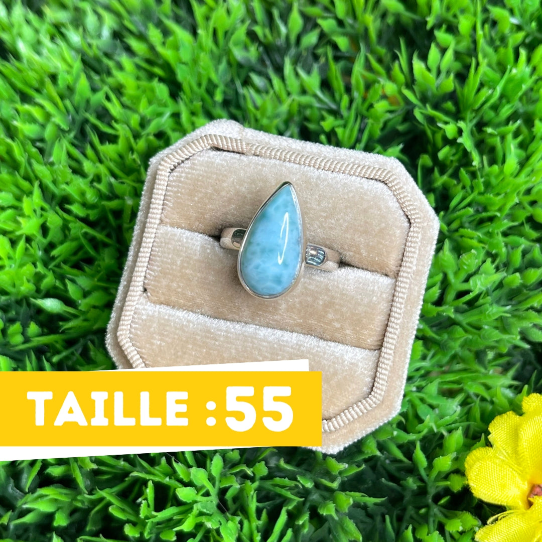 Bague Argent 925 Larimar #141