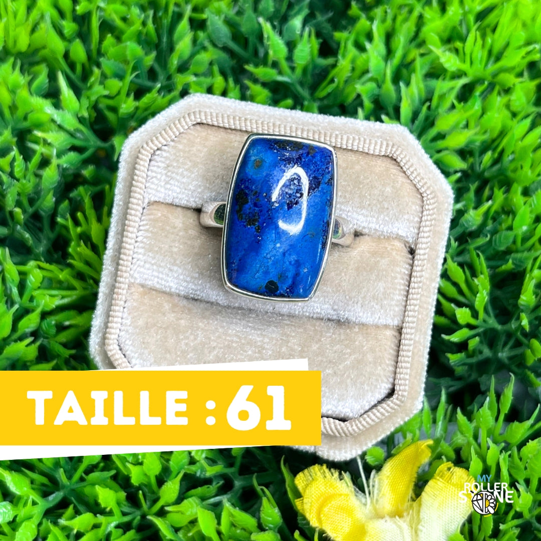 Bague Argent 925 Azurite #3