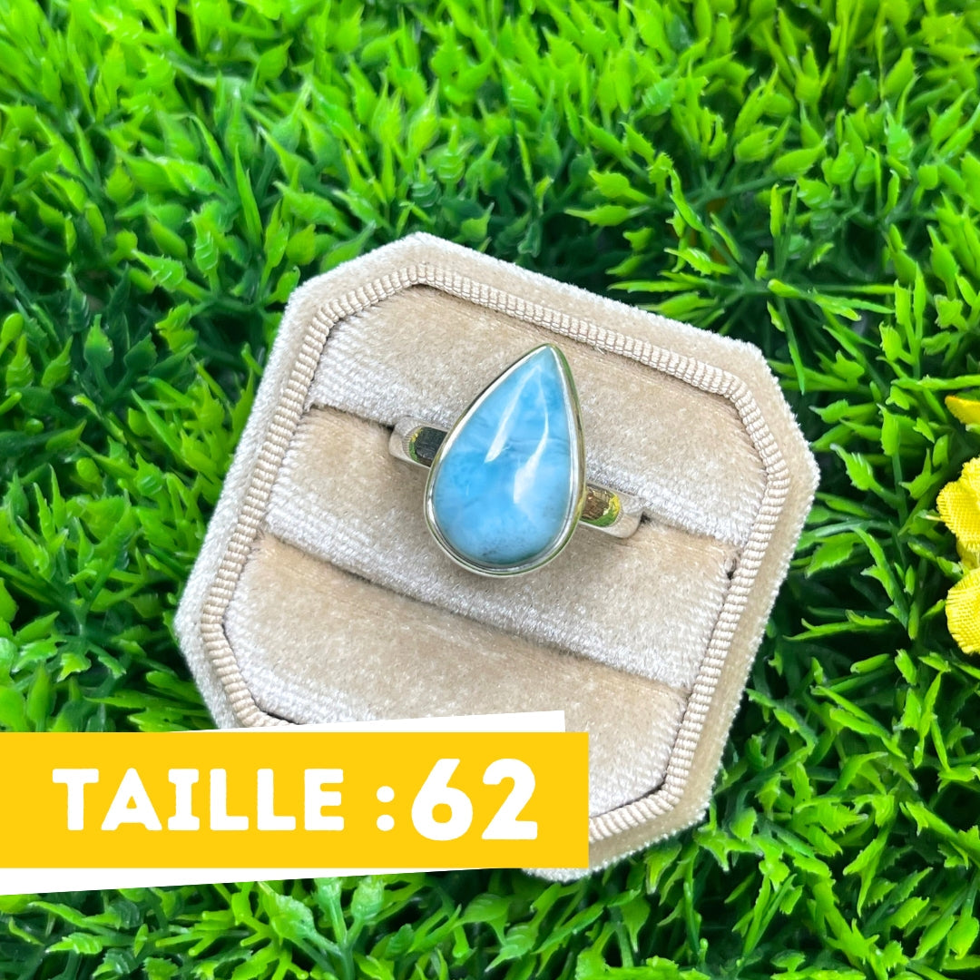 Bague Argent Larimar #116