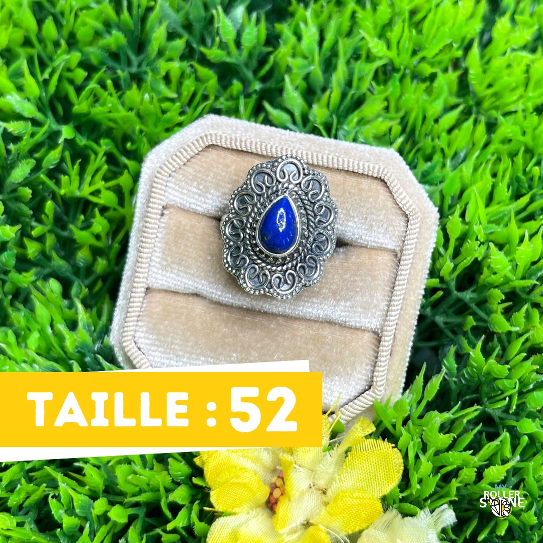 Bague Argent 925 Lapis Lazuli #188