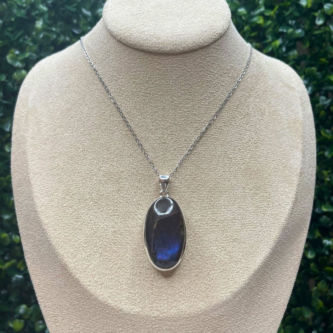 Pendentif Labradorite Purple Fire #2