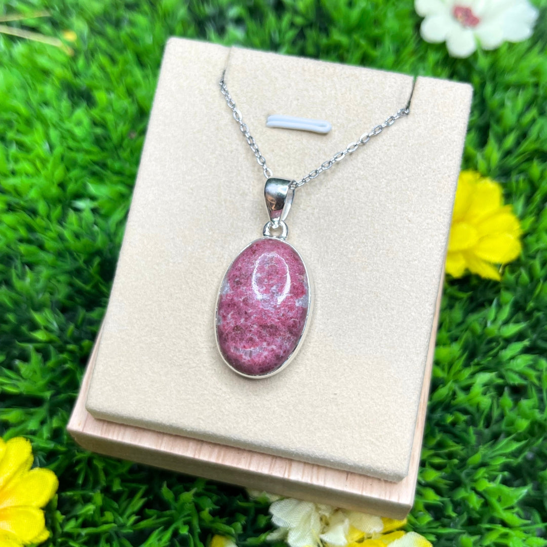 Pendentif Argent Thulite #15