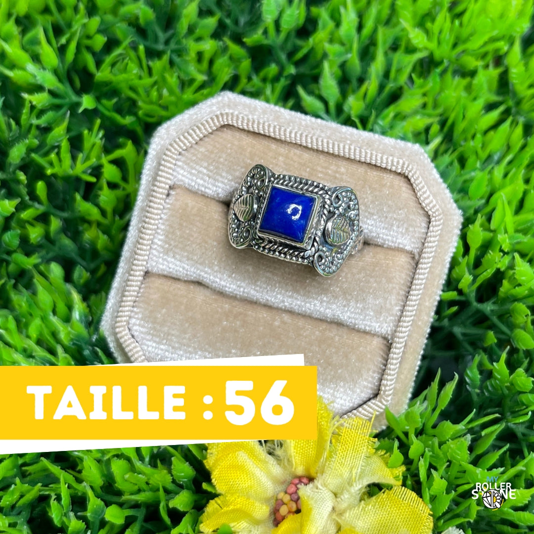 Bague Argent 925 Lapis Lazuli #211