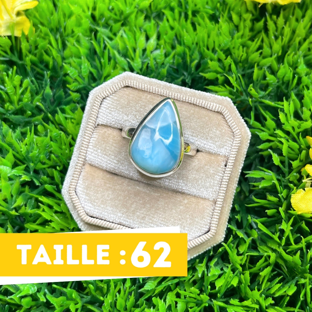 Bague Argent Larimar #97