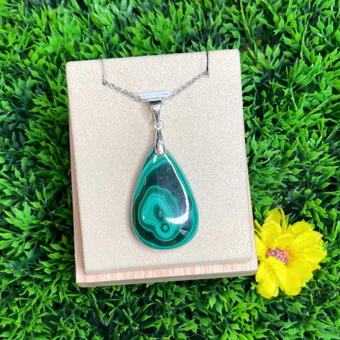Pendentif Malachite #10