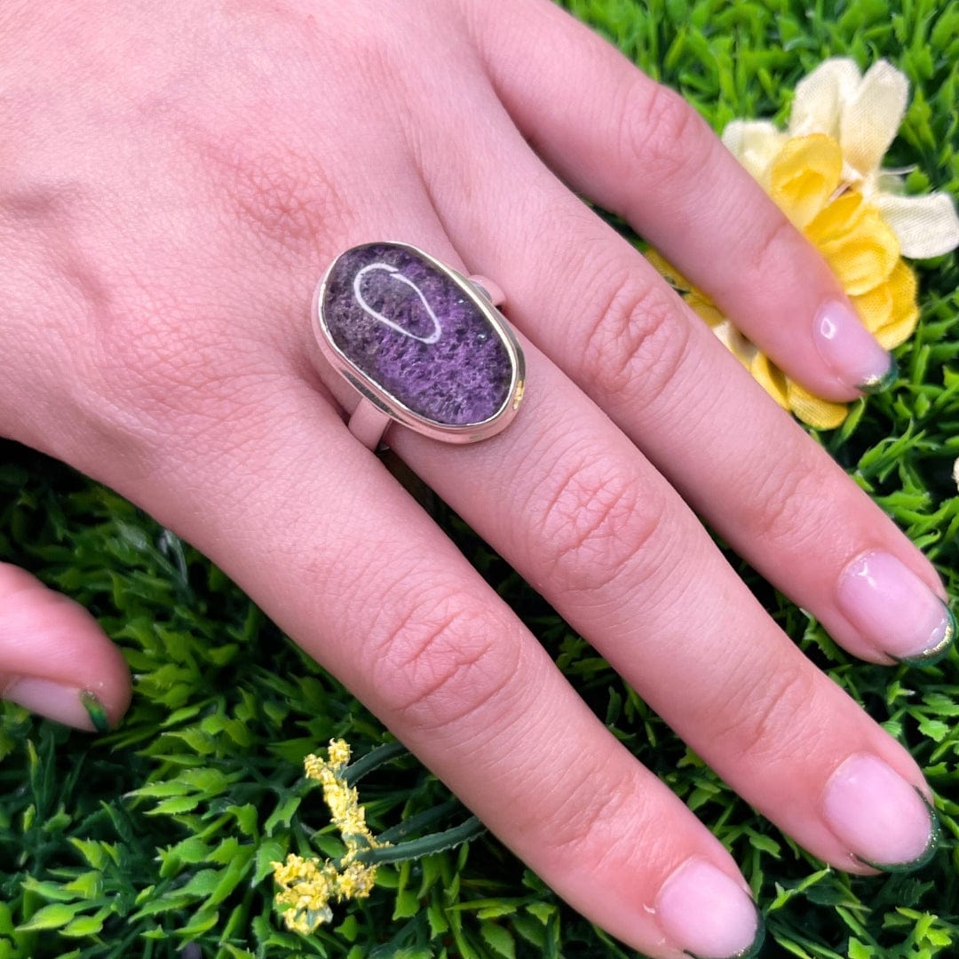 Bague Argent Lodolite #11