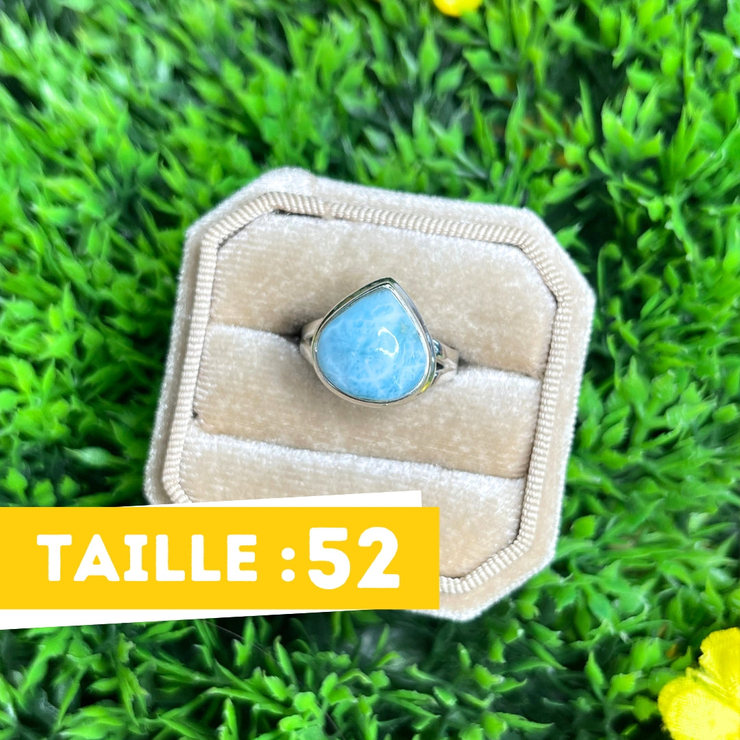 Bague Argent 925 Larimar #147