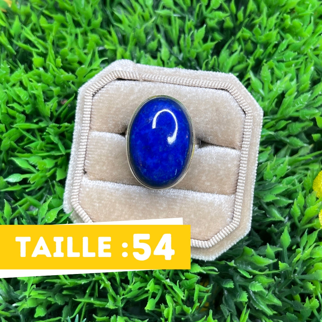 Bague Argent Lapis Lazuli #72