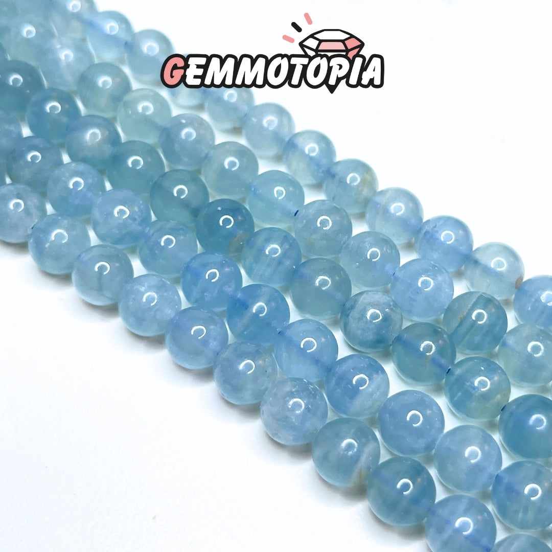 Perle Calcite Bleue 5A