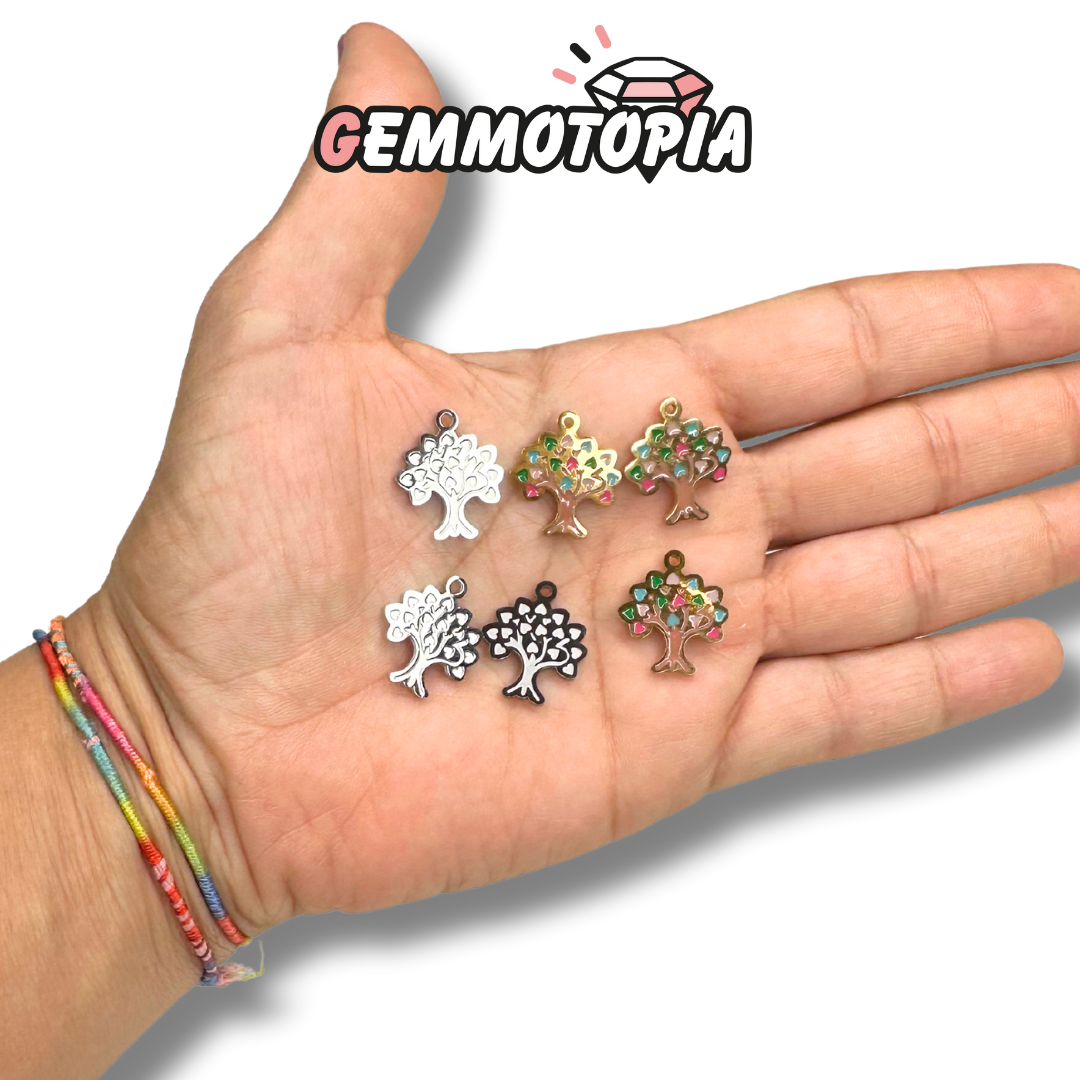 Charm bracelet Arbre de vie acier inoxydable