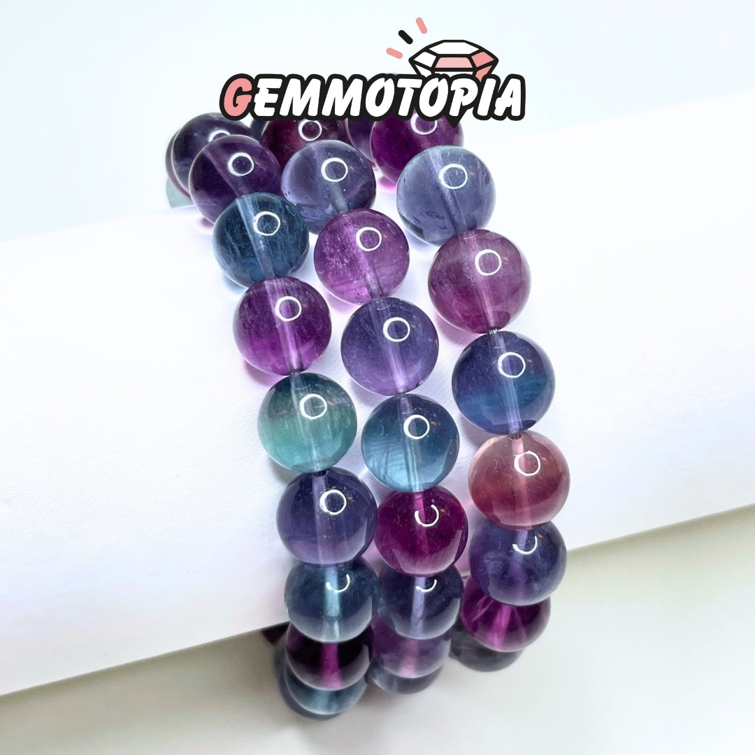 Bracelet en Fluorite 5A