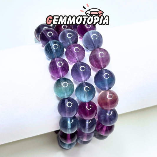 Bracelet en Fluorite 5A