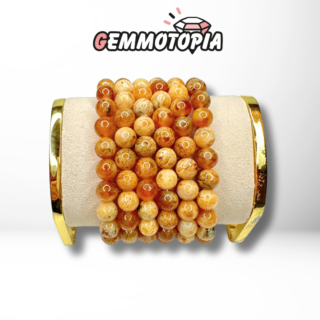 Bracelet Ambre Laiteuse