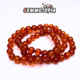 Bracelet en Agate Rouge 5A