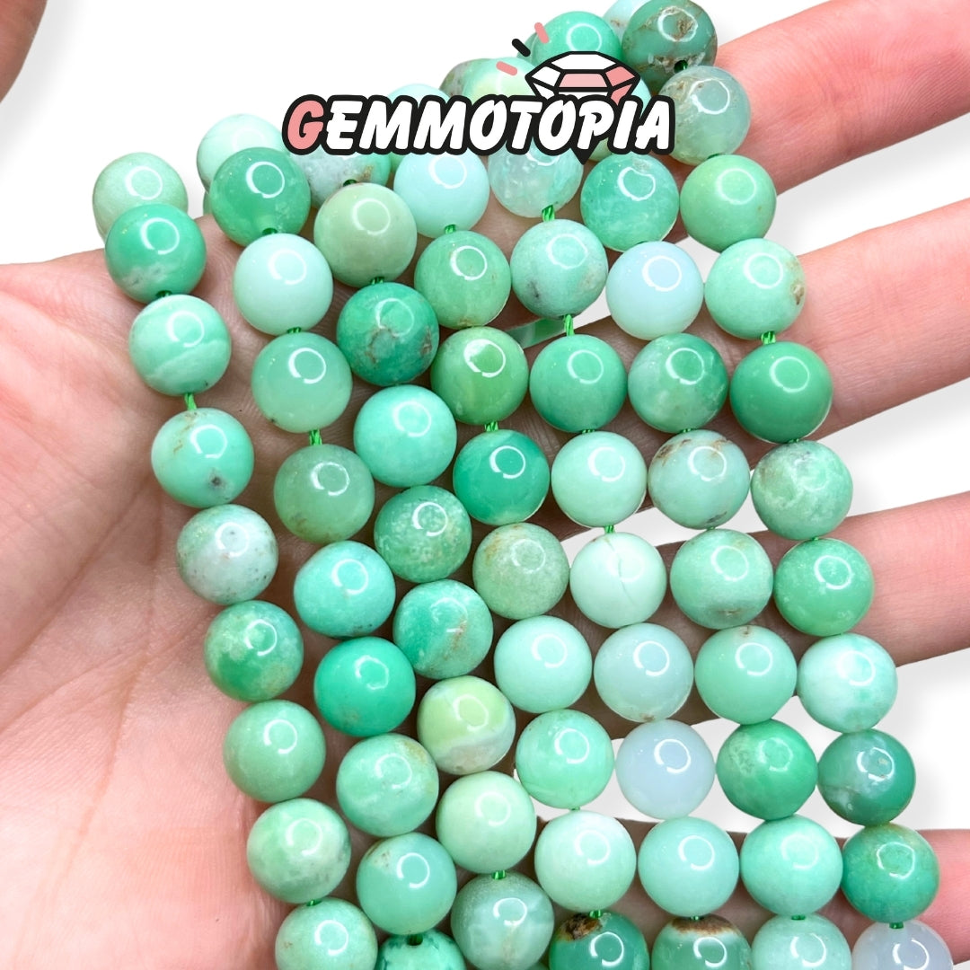 Perle Chrysoprase 3A 6 MM