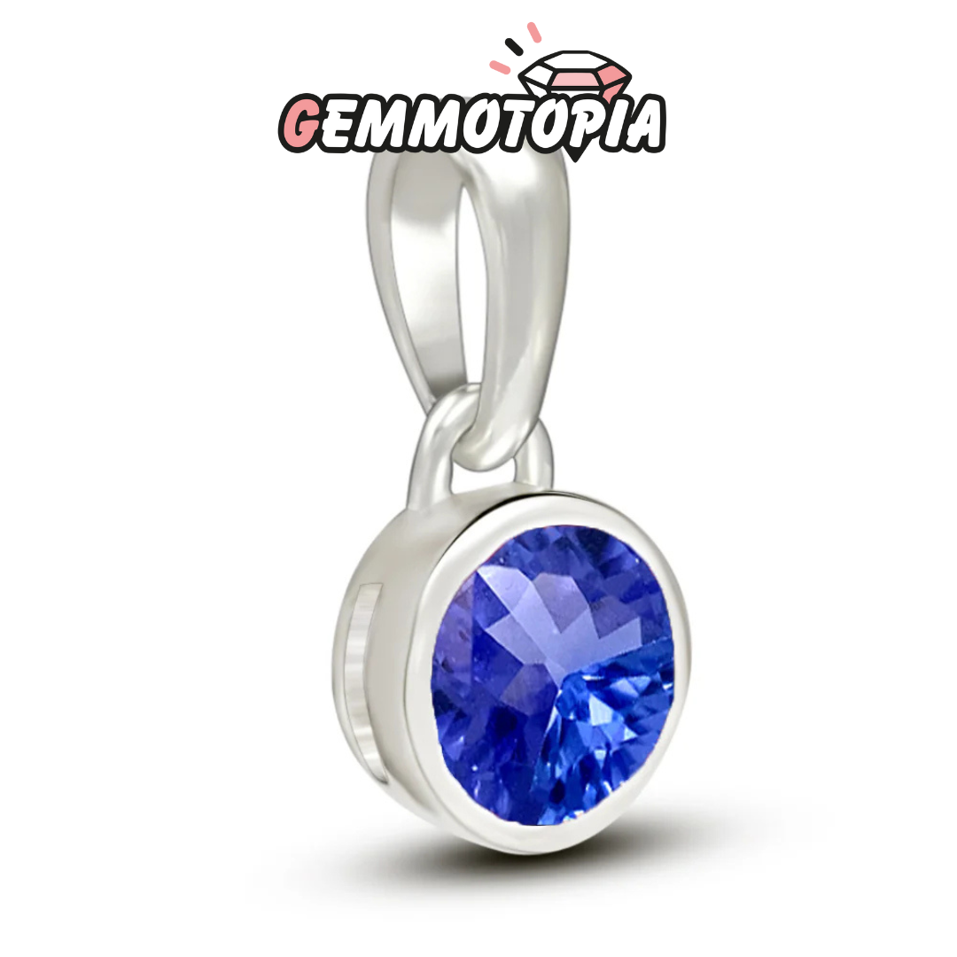 Pendentif Tanzanite Rond 5X5 MM