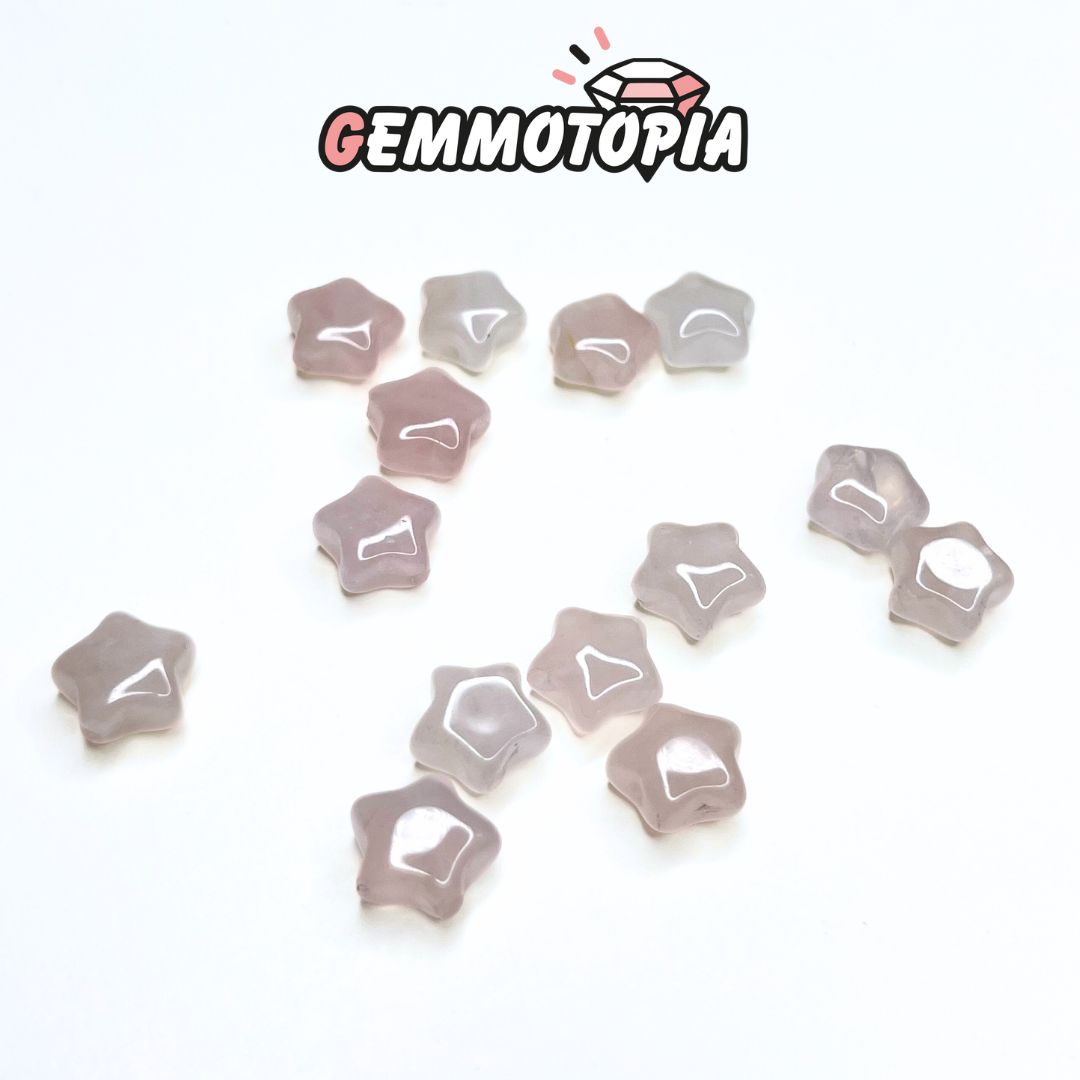 Perle Étoile Quartz Rose