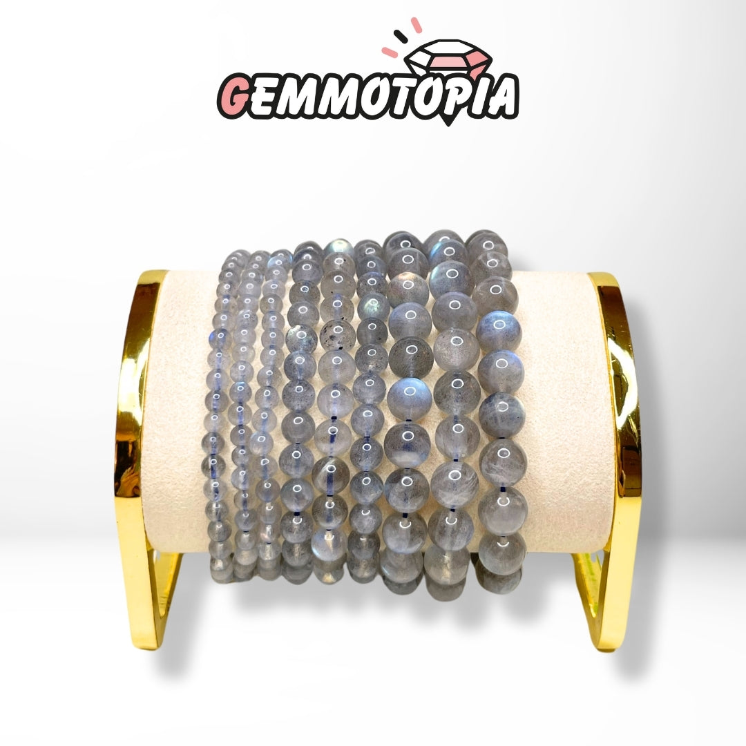 Bracelet en Labradorite 5A