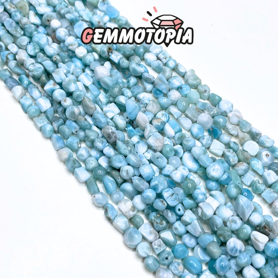 Perle Baroque en Larimar