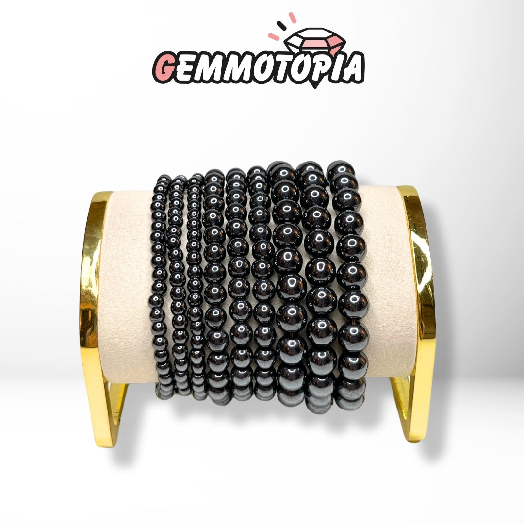 Bracelet Hématite 3A