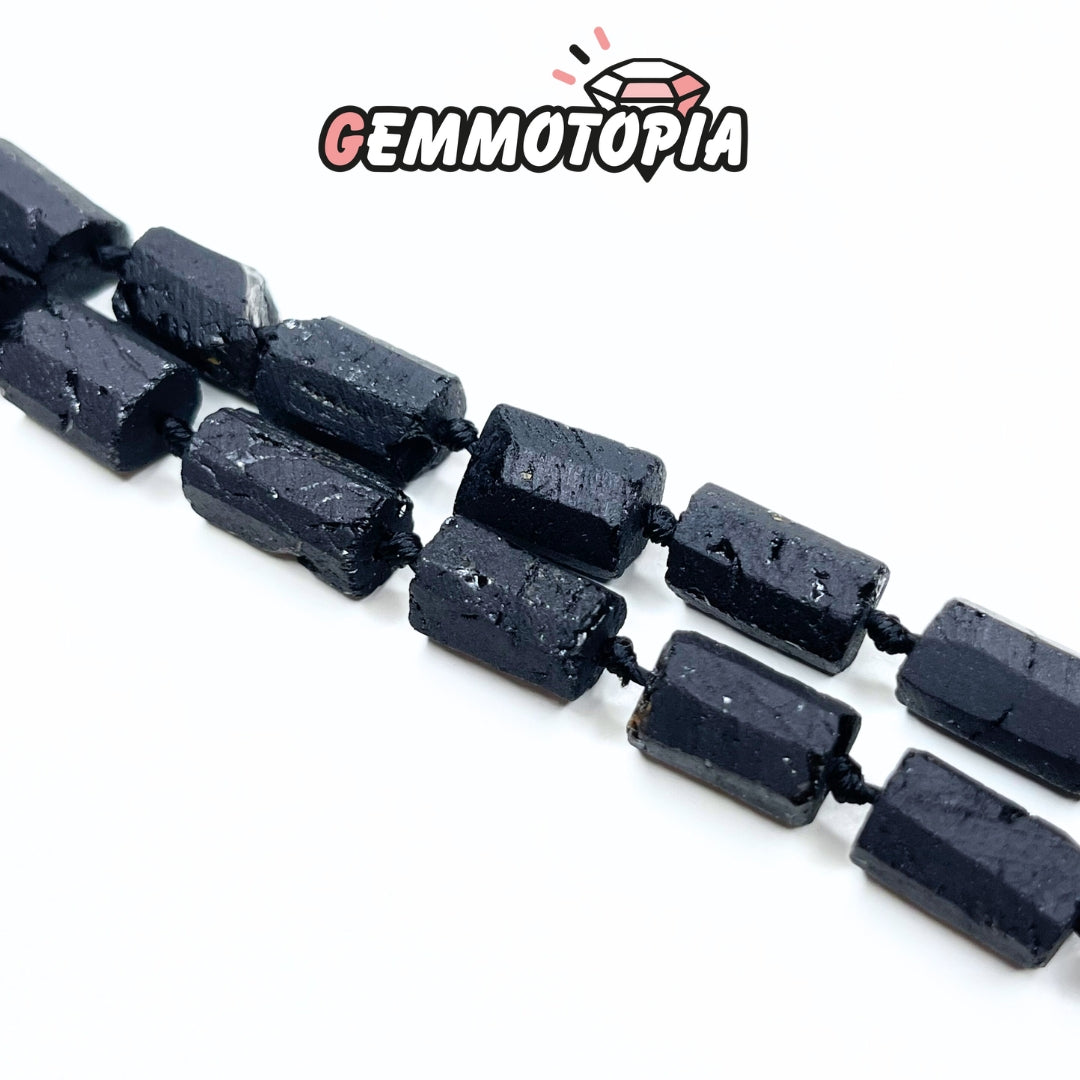 Perle Colonne Tourmaline Noire