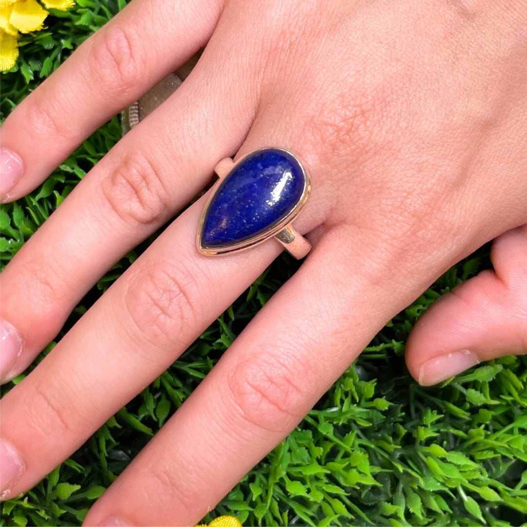 Bague Argent Lapis Lazuli #25