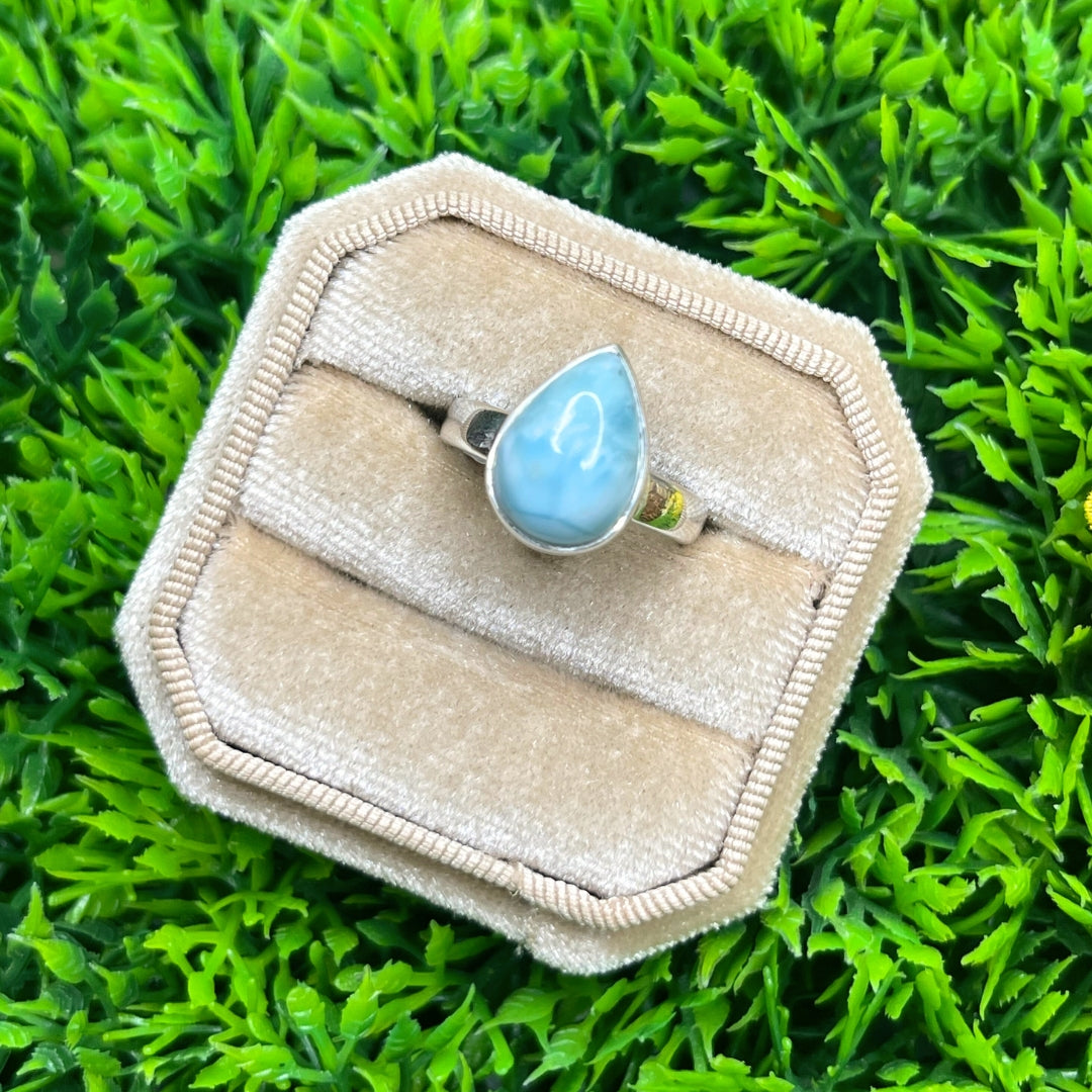 Bague Argent Larimar #110