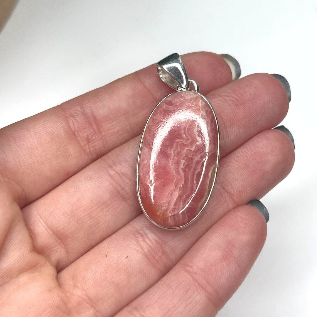 Pendentif Argent Rhodochrosite #15