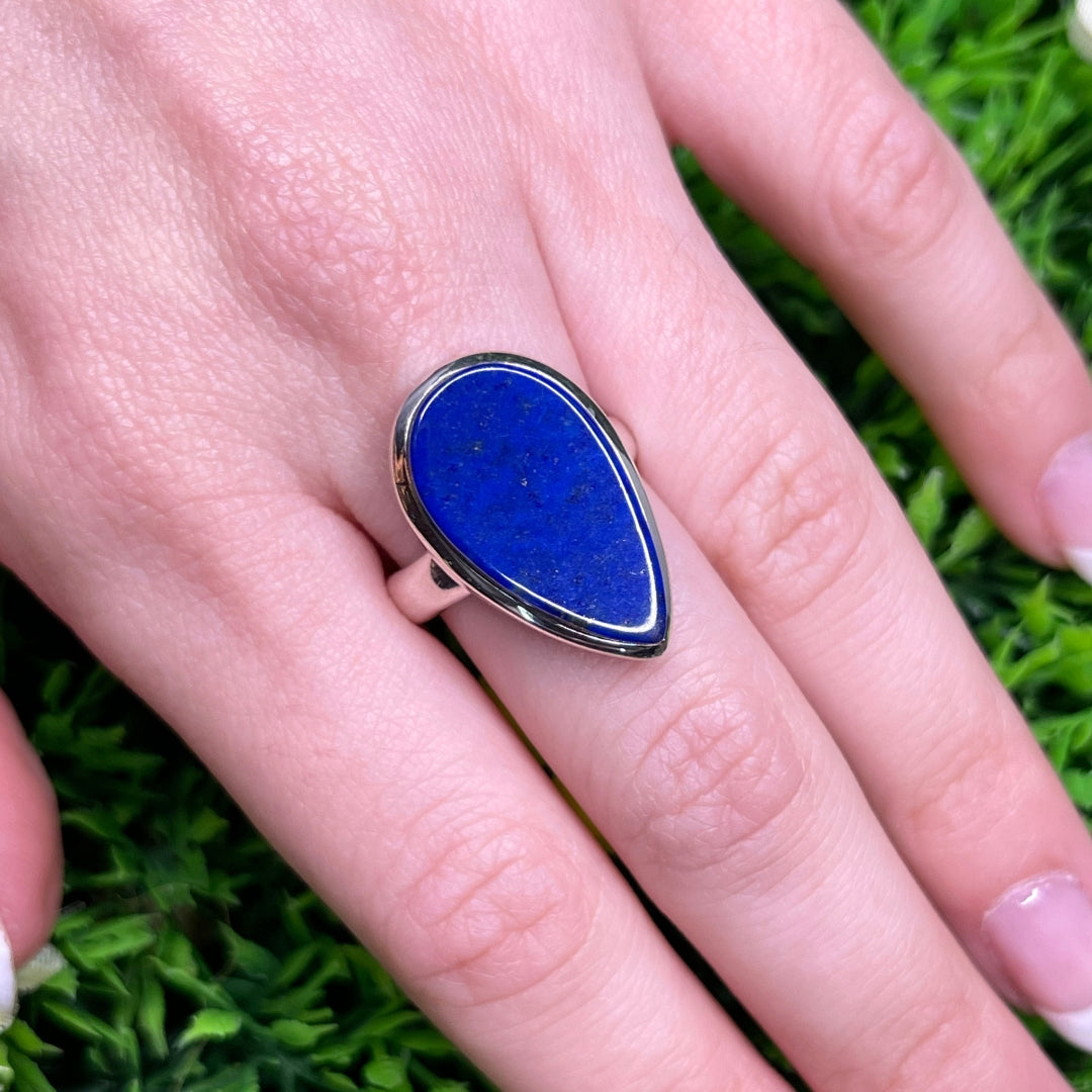 Bague Argent Lapis Lazuli #80