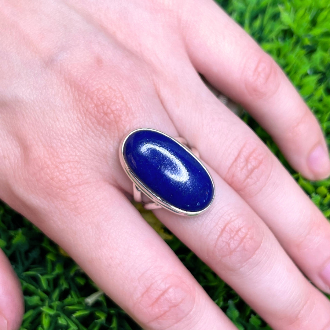 Bague Argent Lapis Lazuli #106