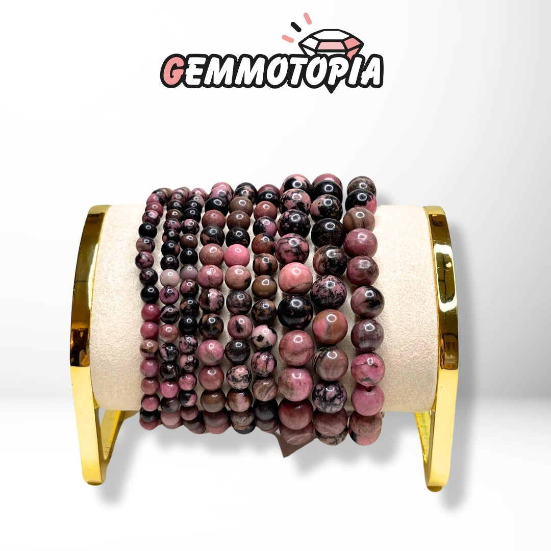 Bracelet Rhodonite Australienne