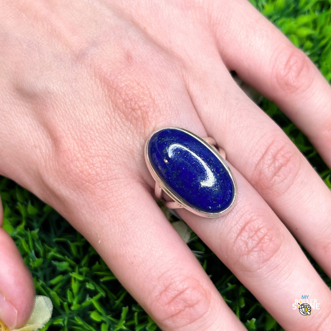 Bague Argent Lapis Lazuli #118