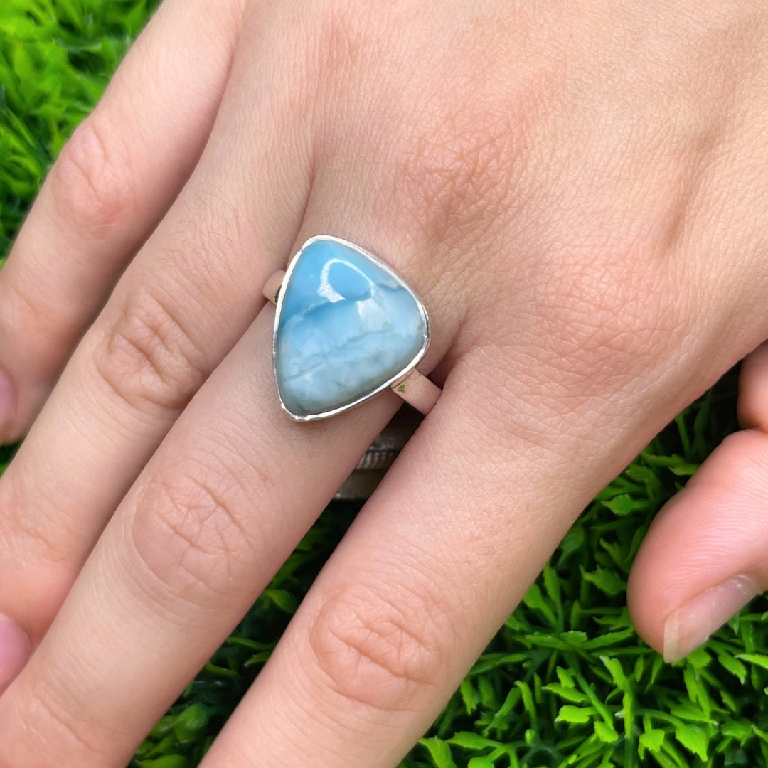 Bague Argent Larimar #103