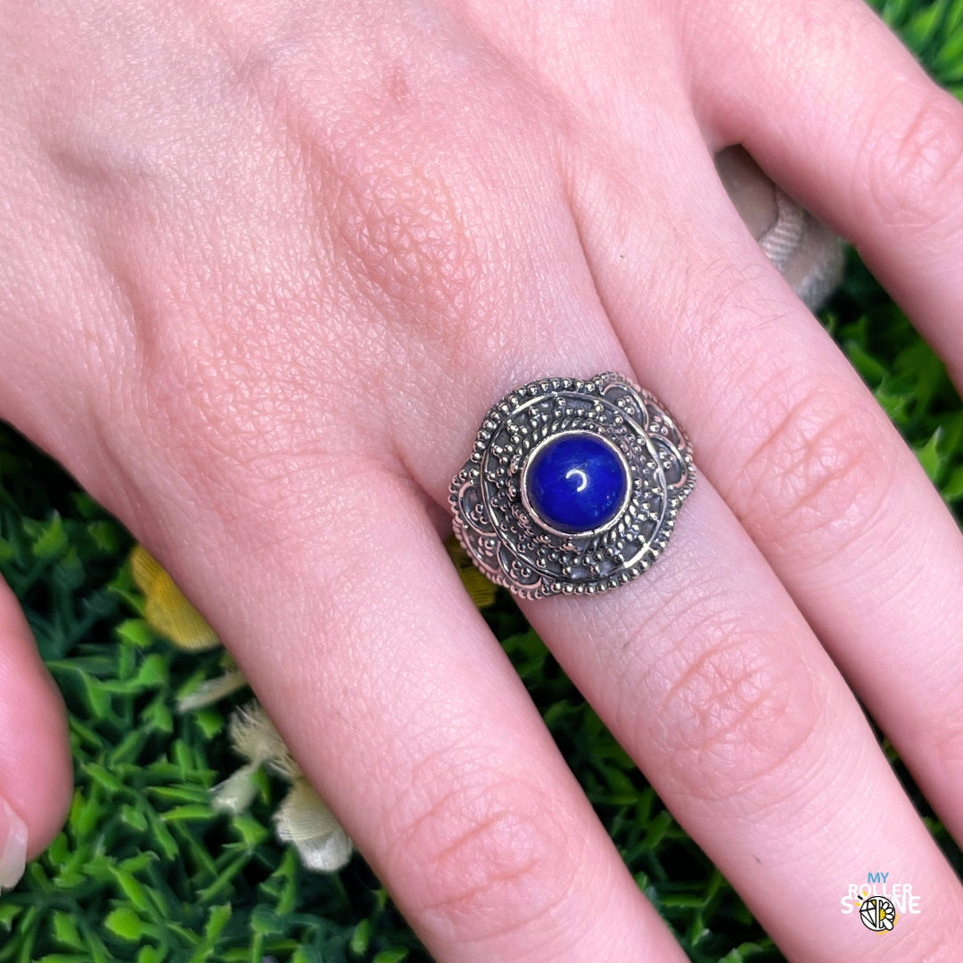 Bague Argent 925 Lapis Lazuli #151