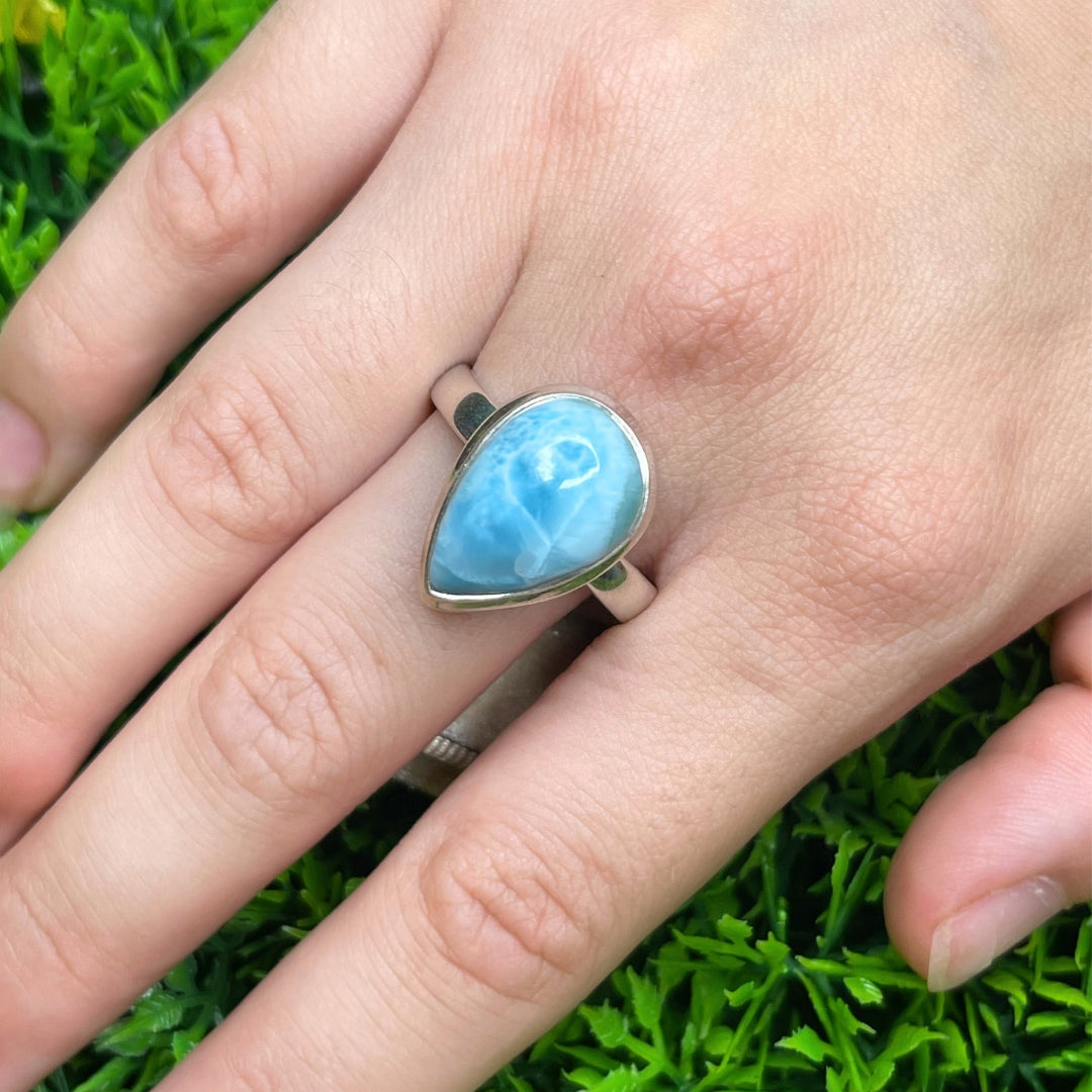 Bague Argent Larimar #119