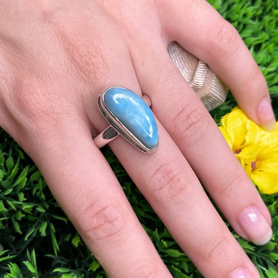 Bague Argent Larimar #26