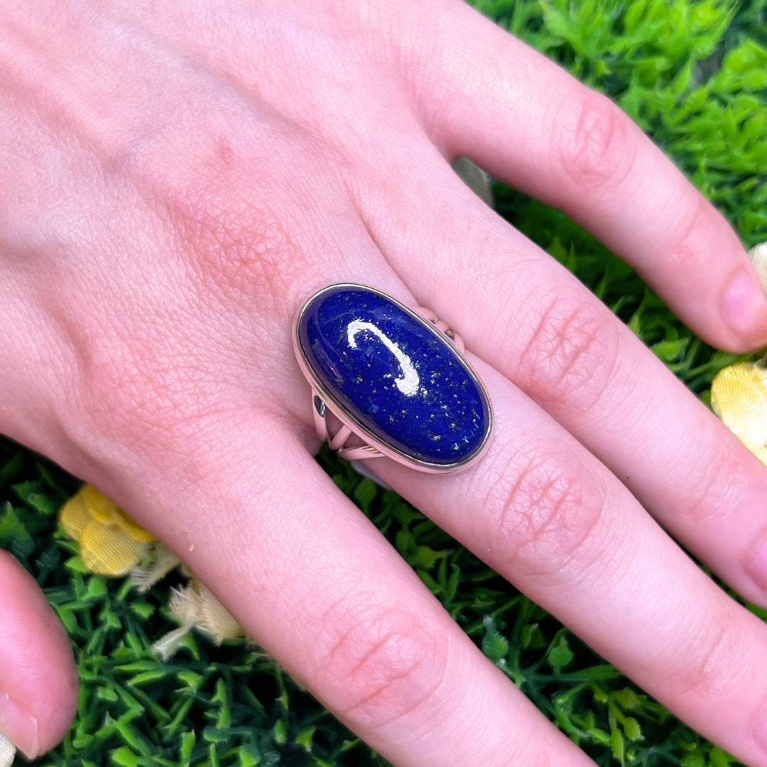 Bague Argent Lapis Lazuli #110