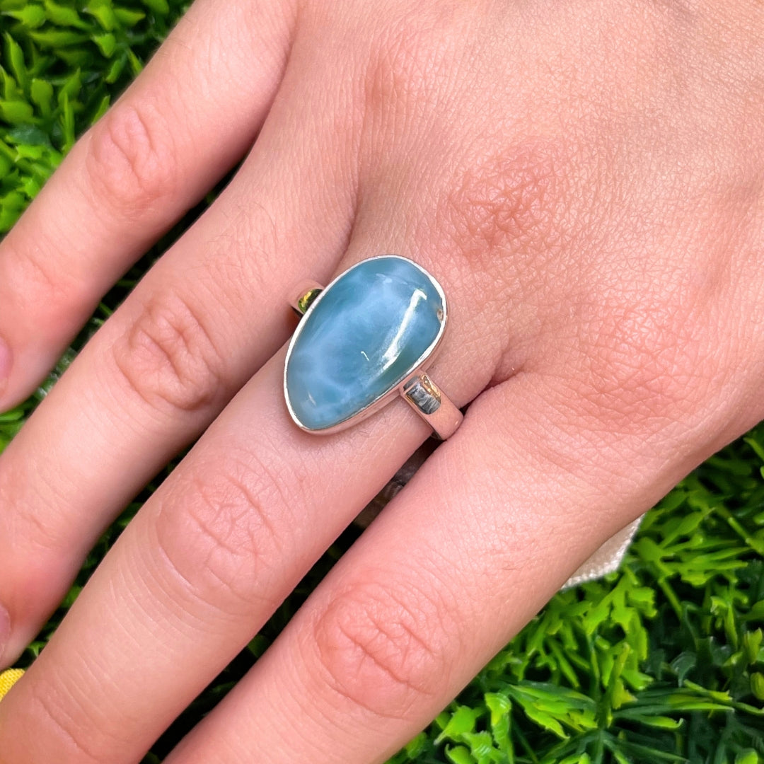 Bague Argent Larimar #59