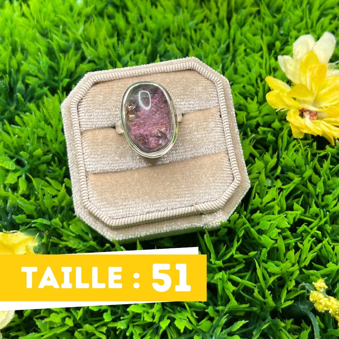 Bague Argent Lodolite #6