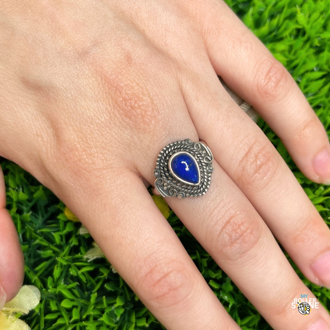 Bague Argent 925 Lapis Lazuli #191