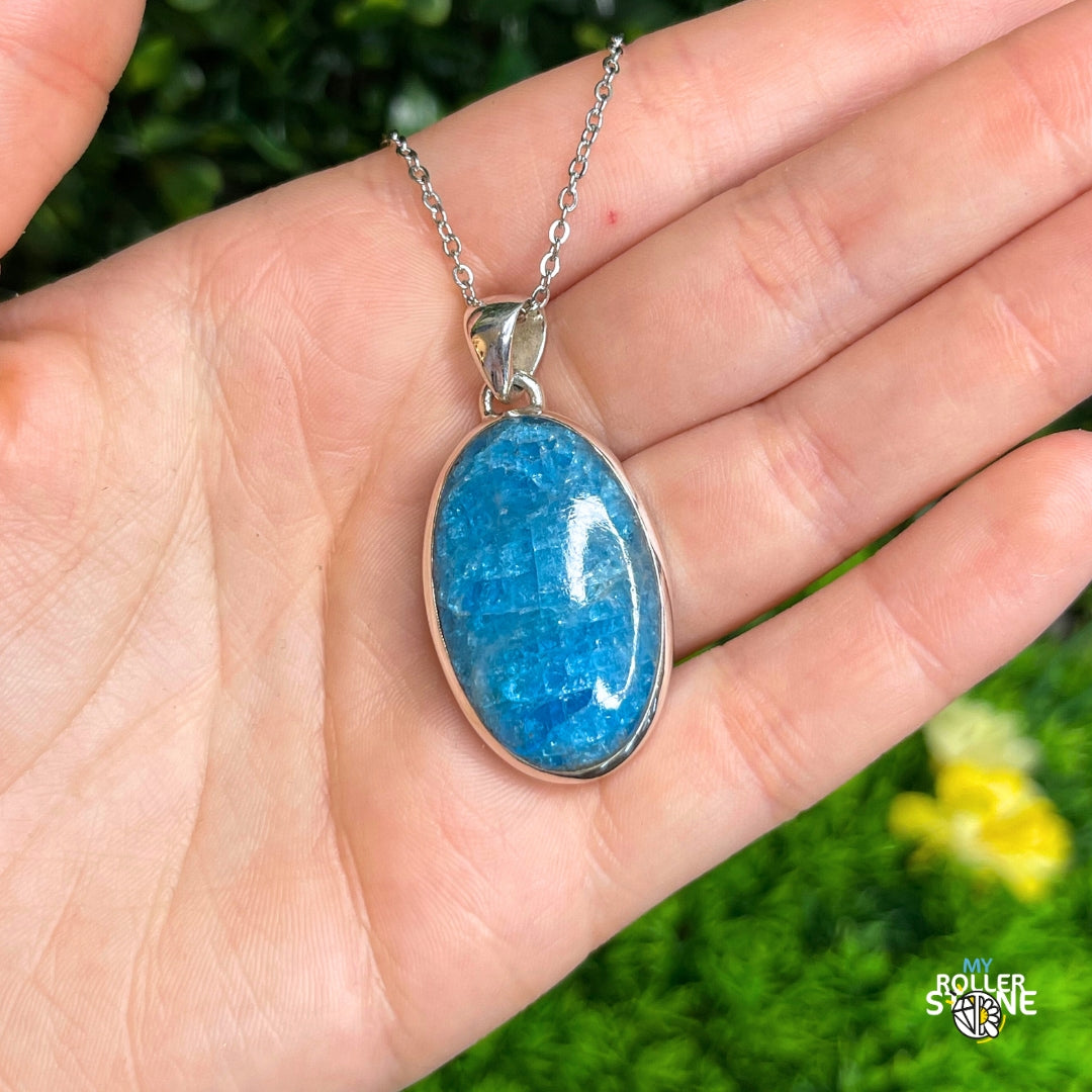 Pendentif Argent Apatite #3