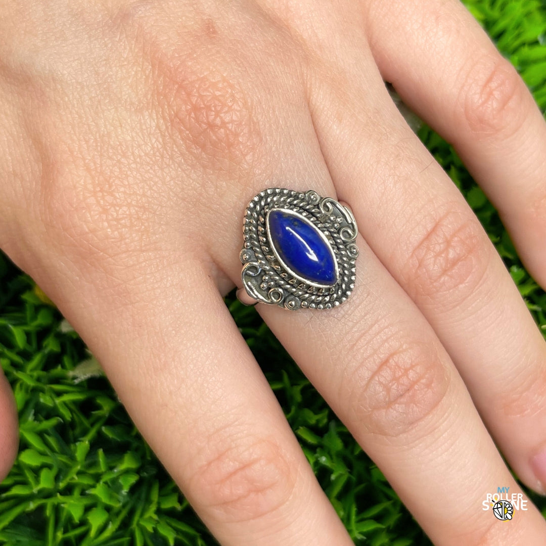 Bague Argent 925 Lapis Lazuli #200