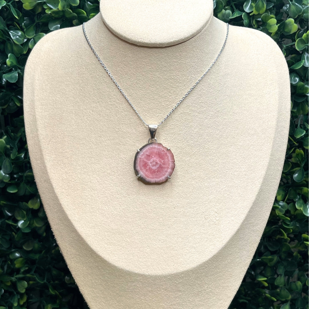 Pendentif Rhodochrosite Stalactite #1