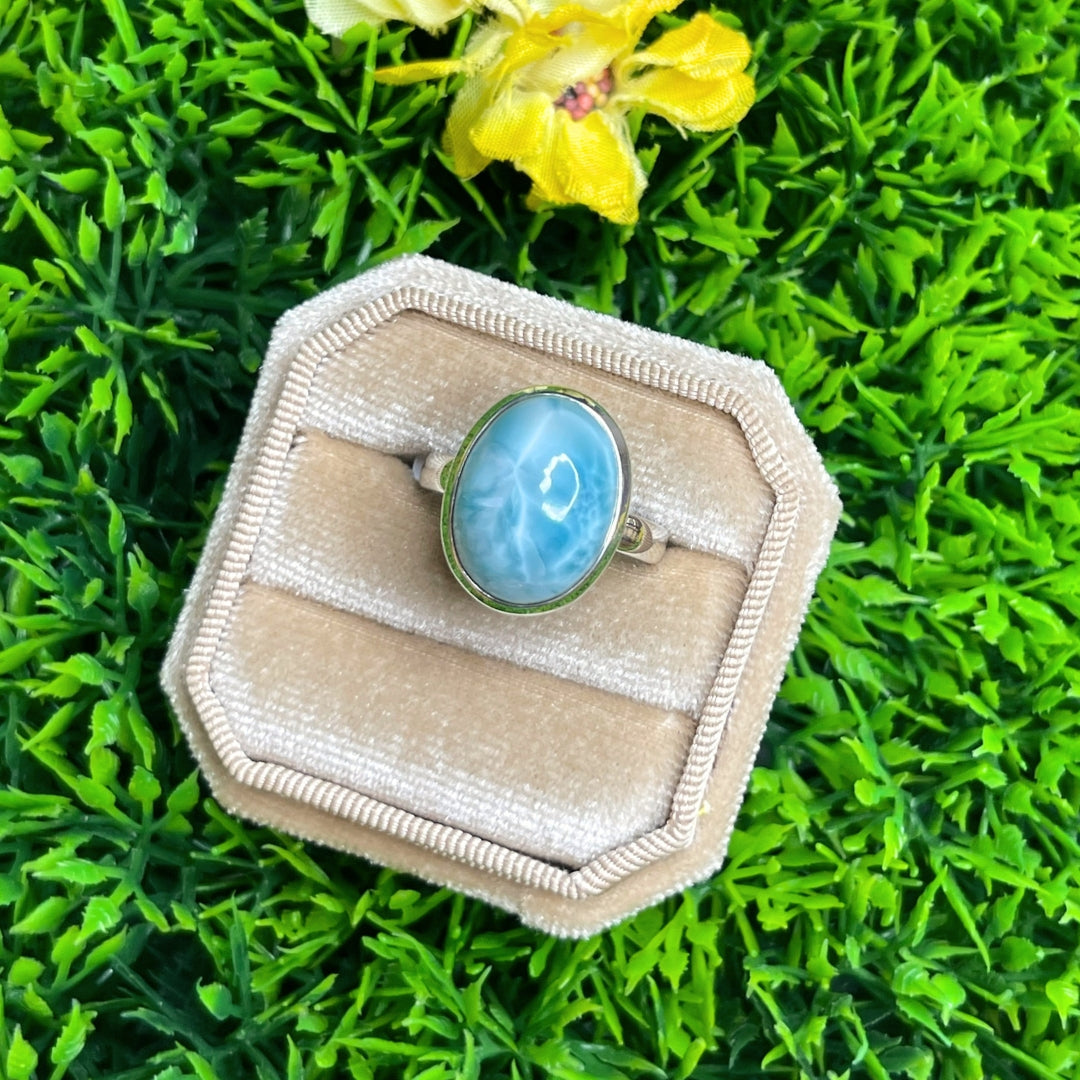 Bague Argent Larimar #77