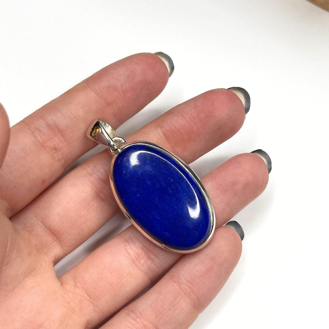 Pendentif Argent 925 Lapis Lazuli #13