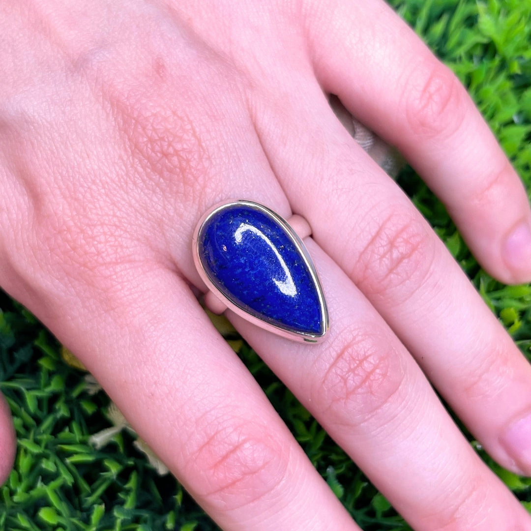 Bague Argent Lapis Lazuli #131