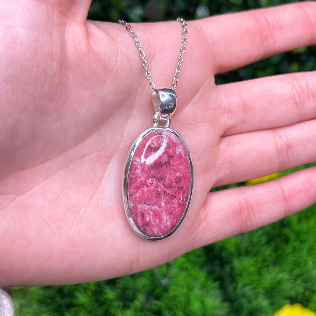 Pendentif Argent Thulite #30