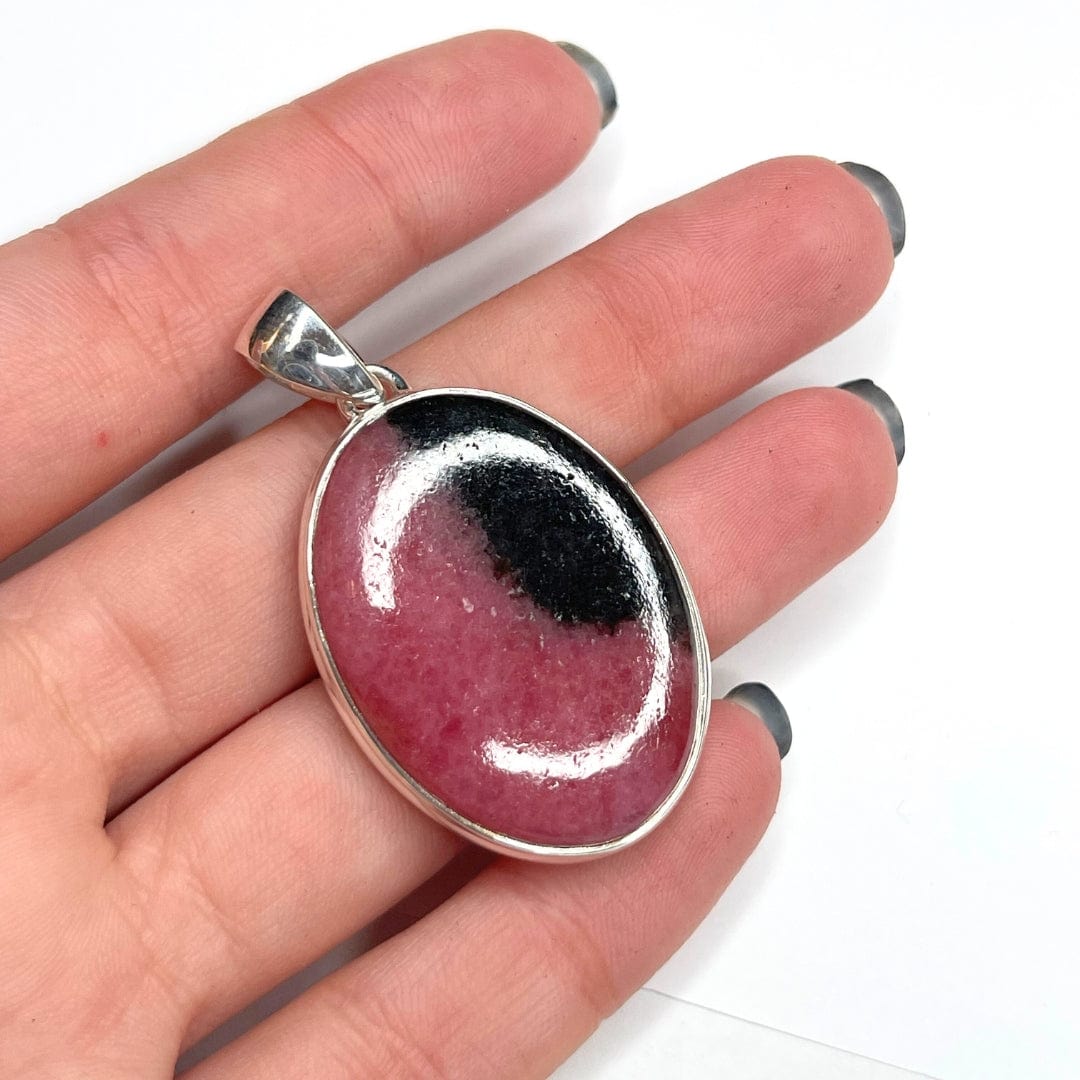 Pendentif Argent Rhodonite Australienne #3